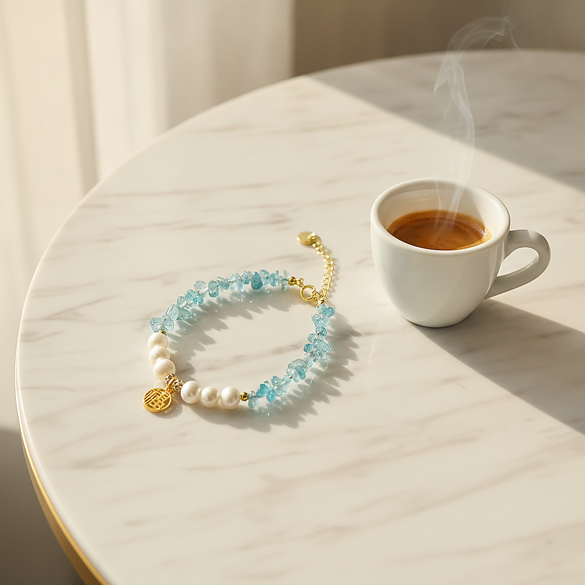 Faye Pearl Bracelet