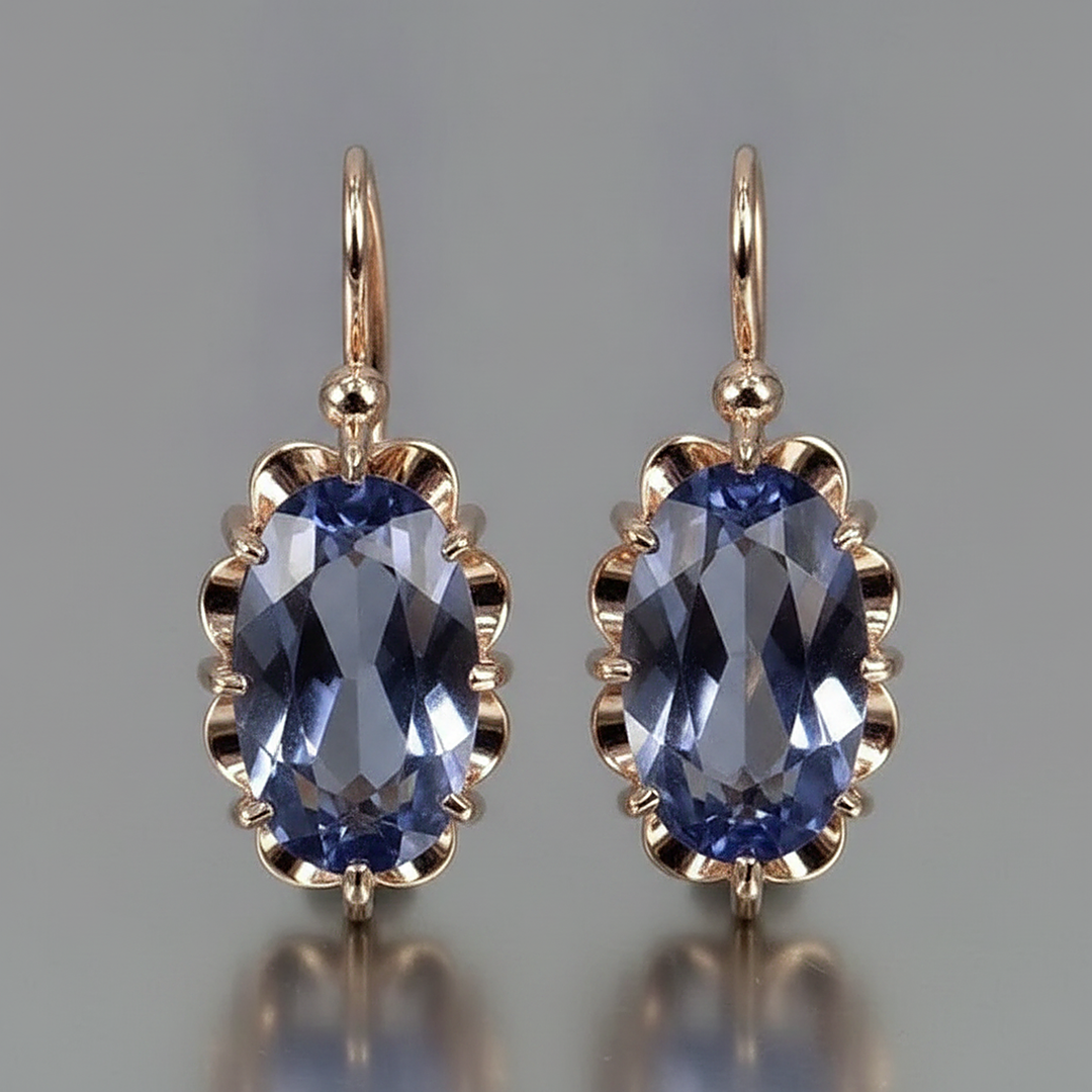 Boucles d’oreilles en zircone cubique pour bijoux