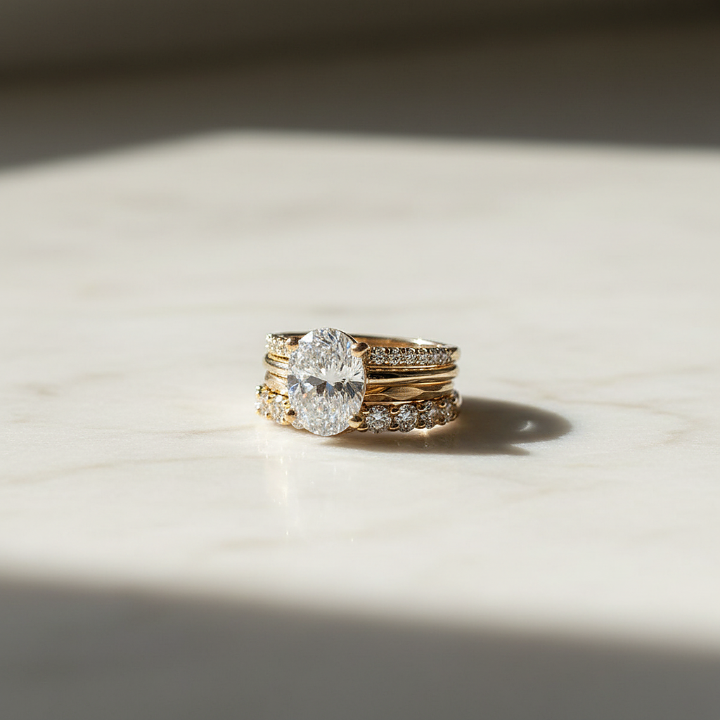 Alba-Zirkonia-Schmuckset