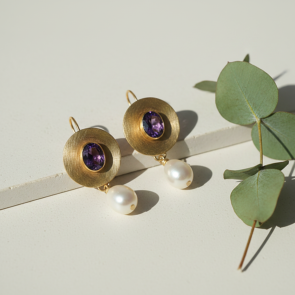 Sabine Pearl Earrings