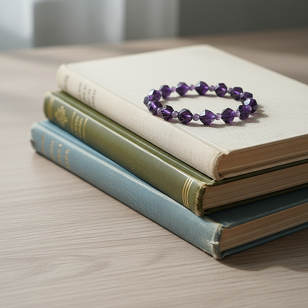 Bracelet Aurore en améthyste
