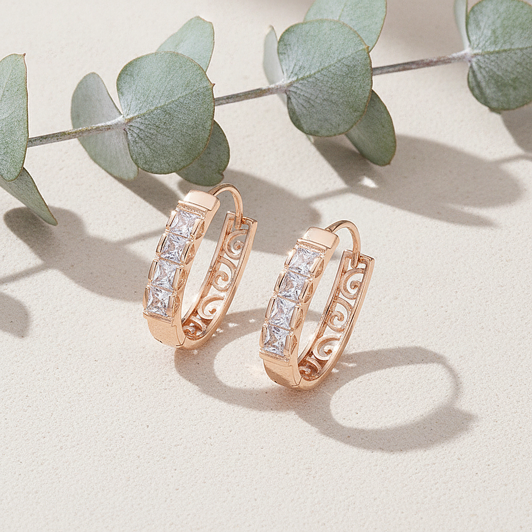 Sylvie Zirconia Earrings