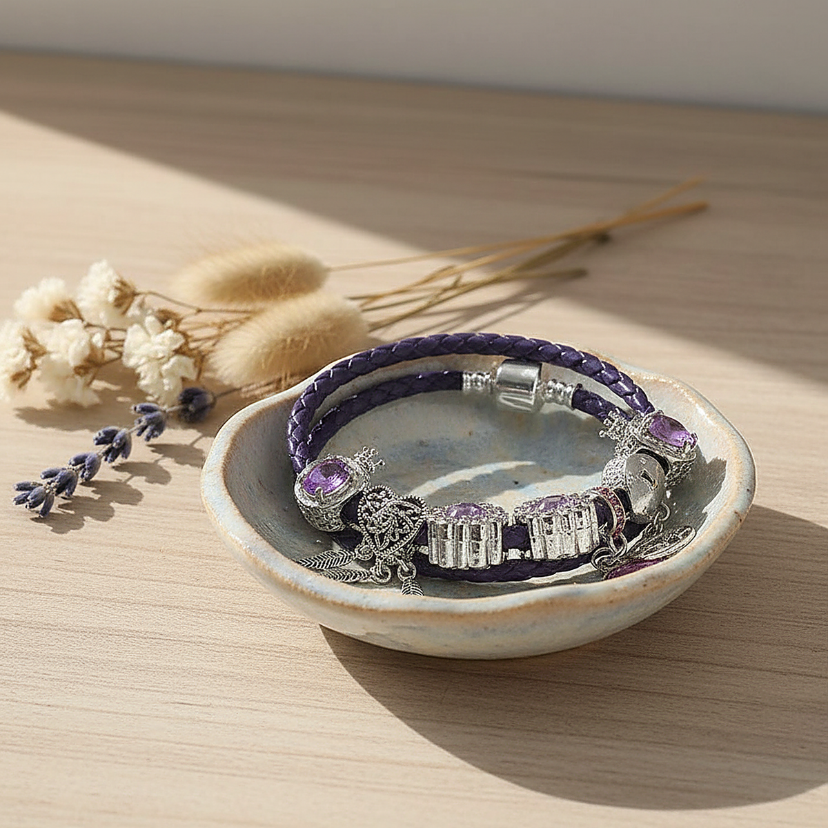 Delphine Amethyst Bracelet