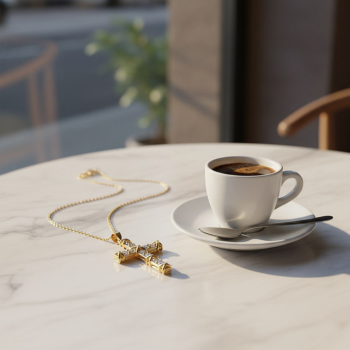 Cerise Diamond Necklace