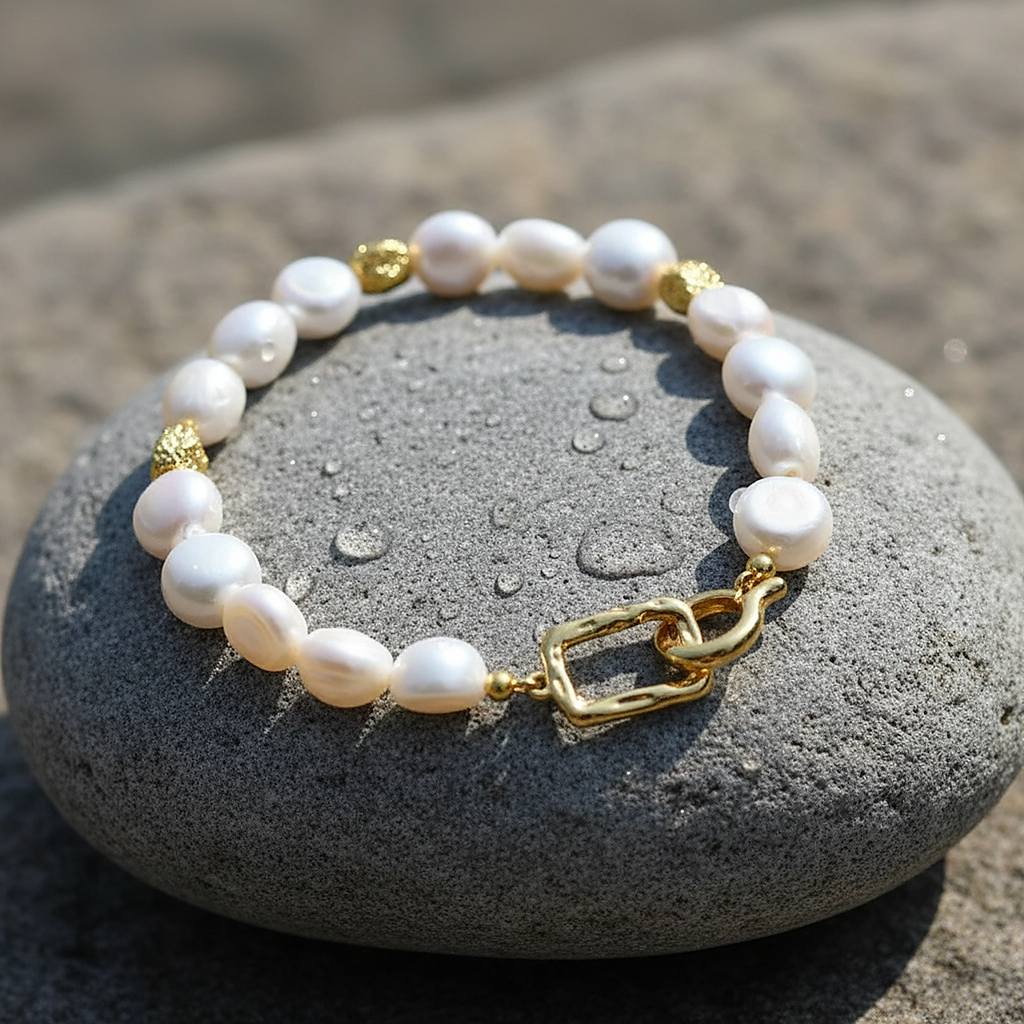 Soleil Pearl Bracelet