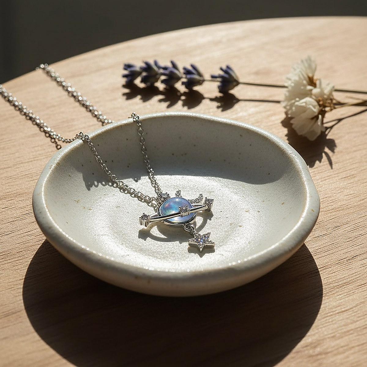 Thessaly Moonstone Necklace