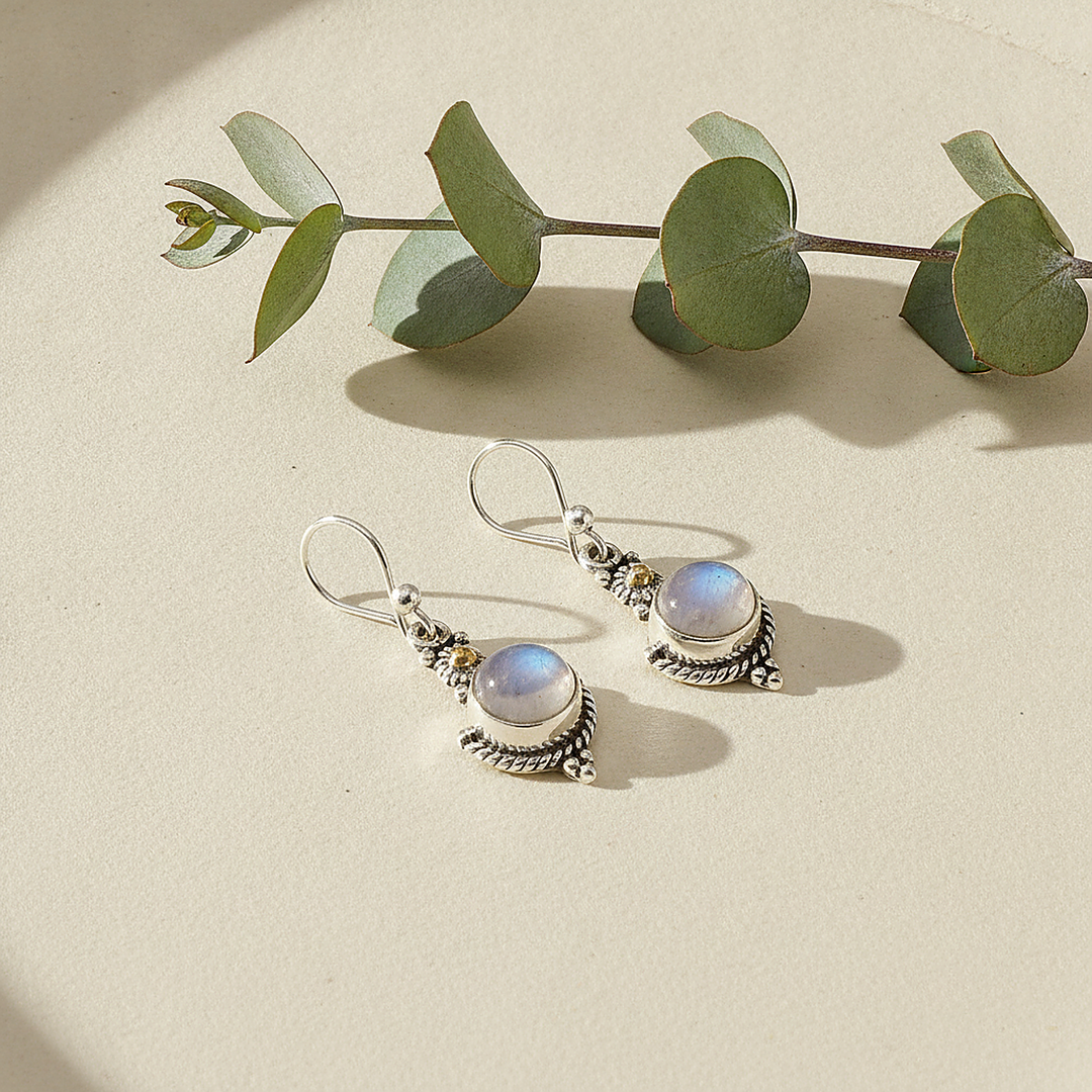 Bijou Moonstone Earrings