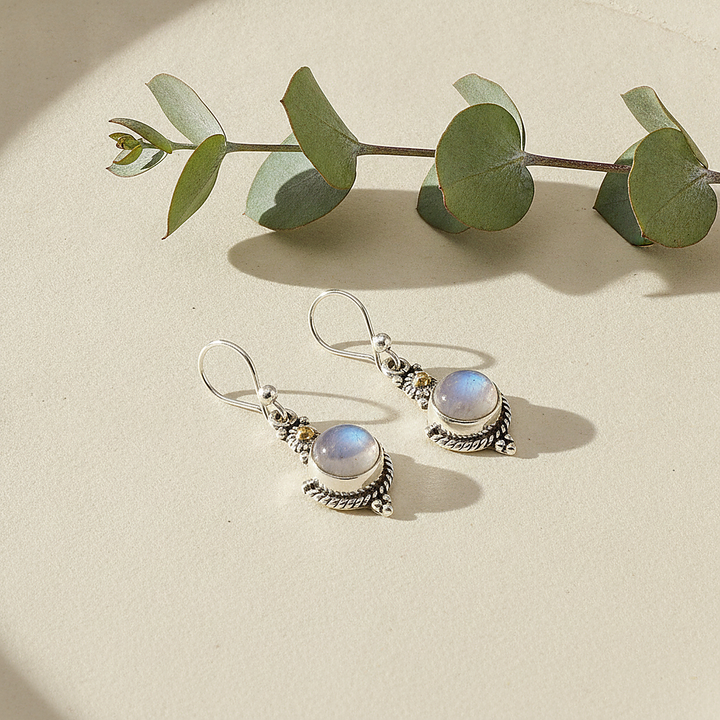 Bijou Moonstone Earrings