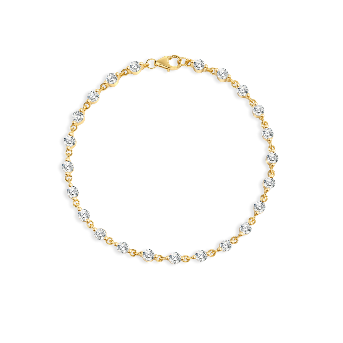 Armband insvept i diamanter