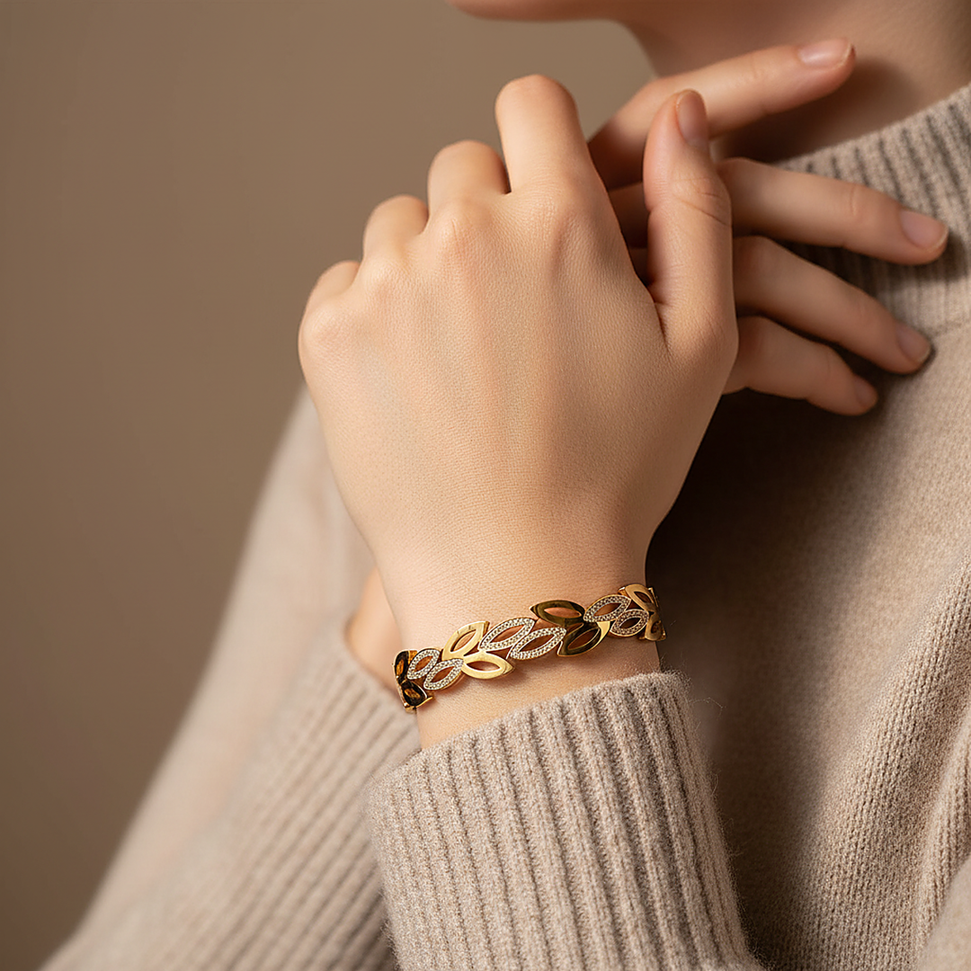 Aurelie Gold Bracelet