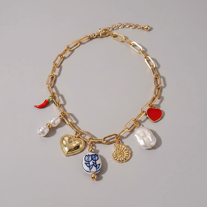 Alba Gold Necklace