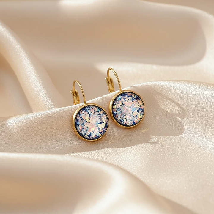 Pendientes Noor con pedrería