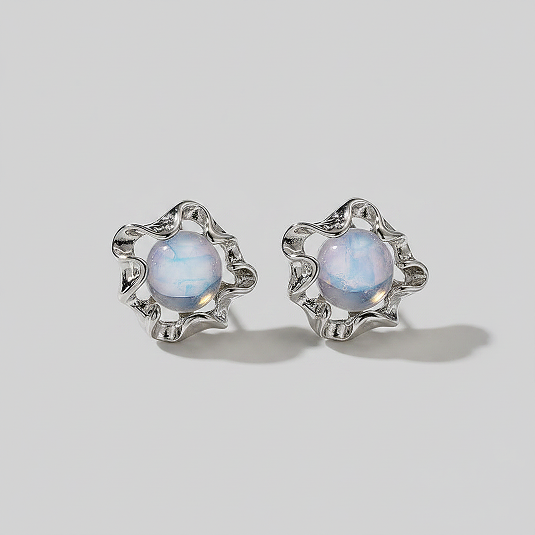 Elodie Moonstone Earrings