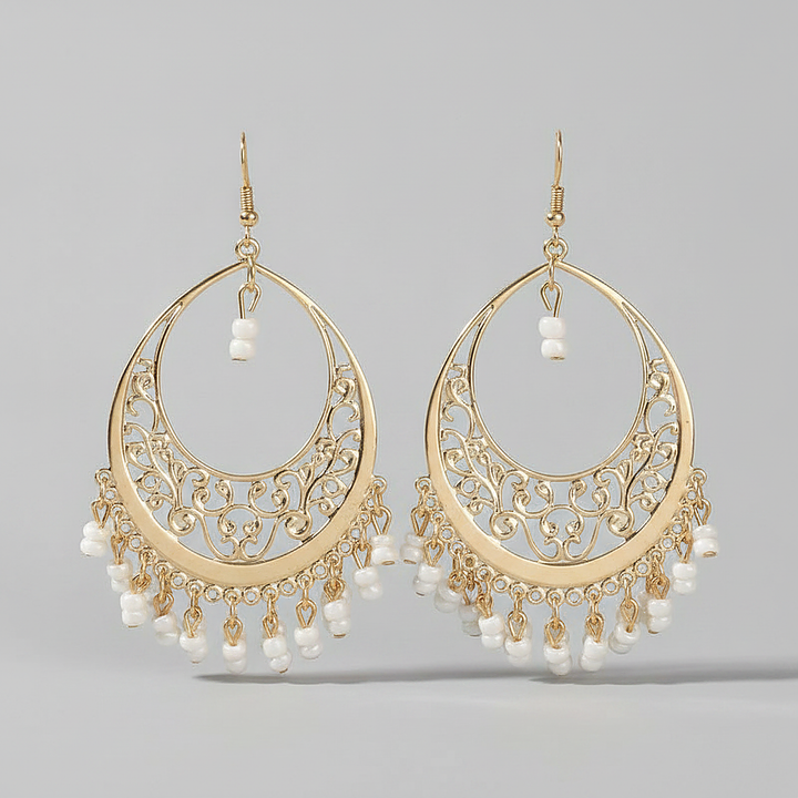 Pendientes de perlas Thessaly