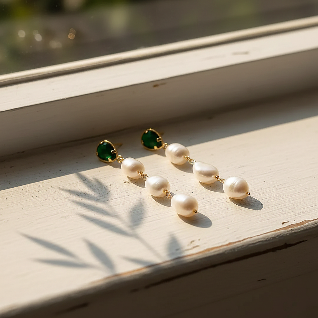 Perrine Pearl Earrings