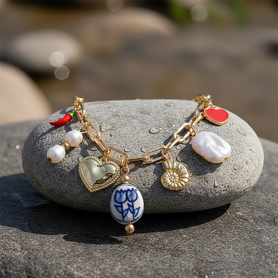 Alba Gold Necklace