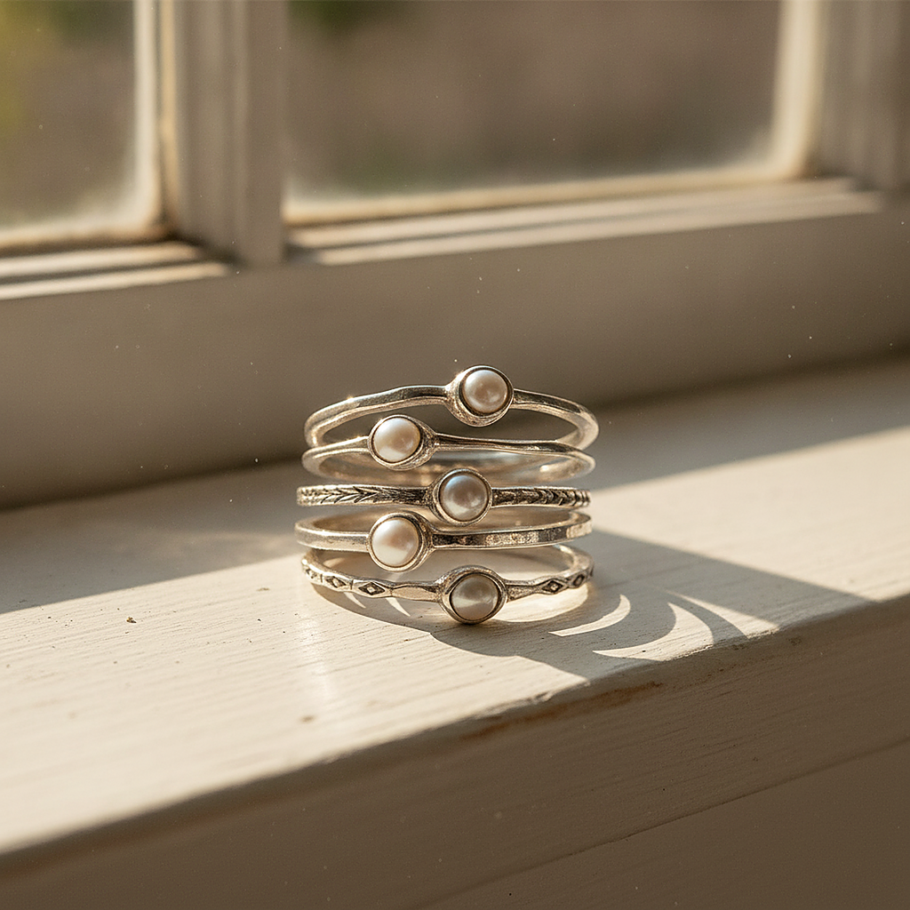 Thea Pearl Jewelry Set