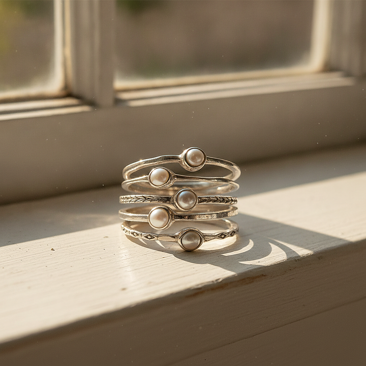 Thea Pearl Jewelry Set