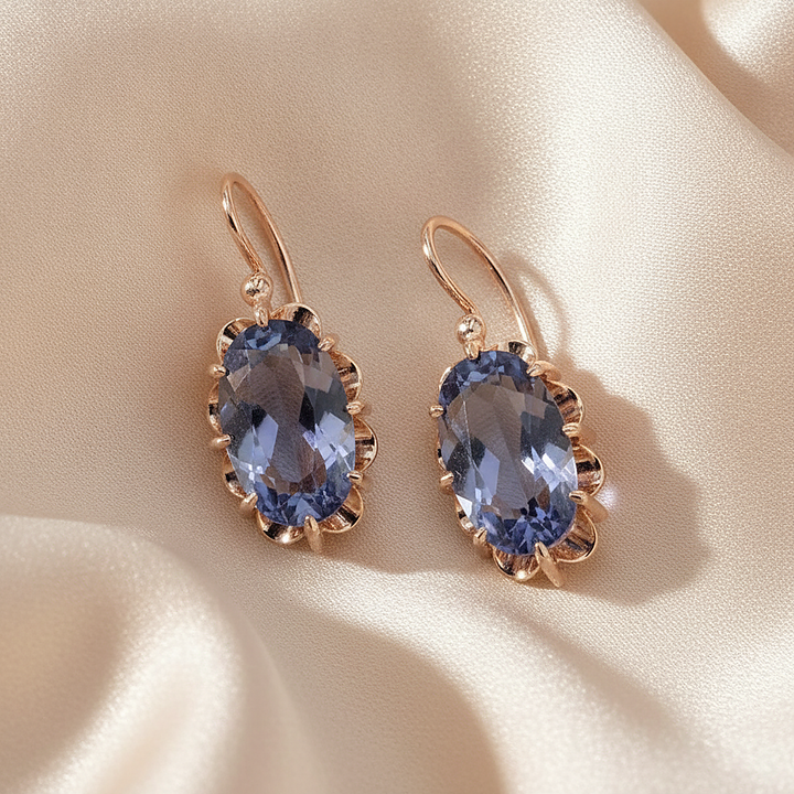 Boucles d’oreilles en zircone cubique pour bijoux