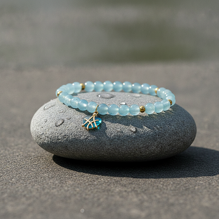 Opaline Aquamarine Bracelet
