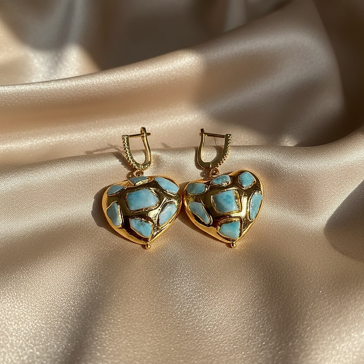 Wisteria Turquoise Earrings
