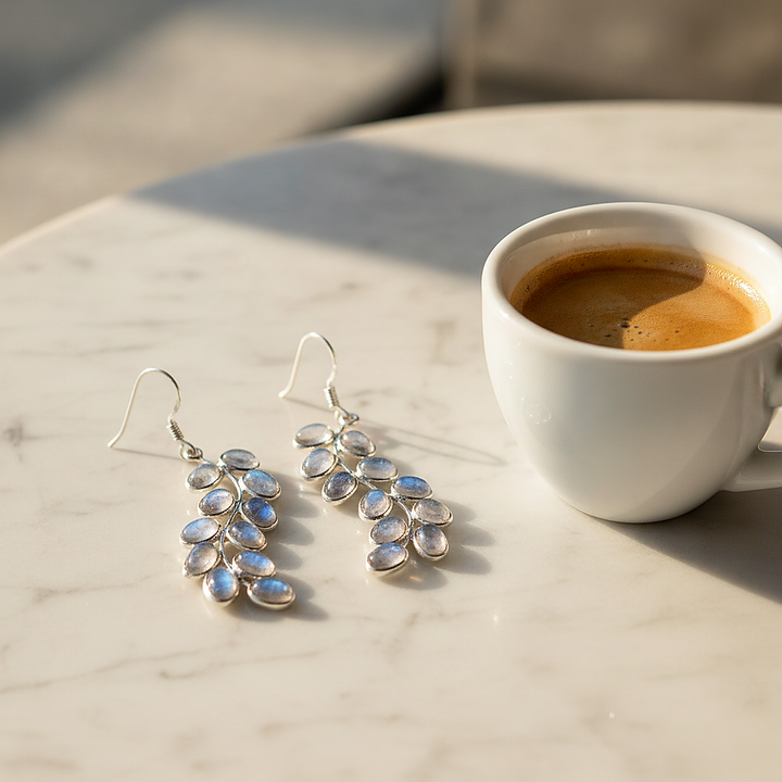 Sylvie Moonstone Earrings