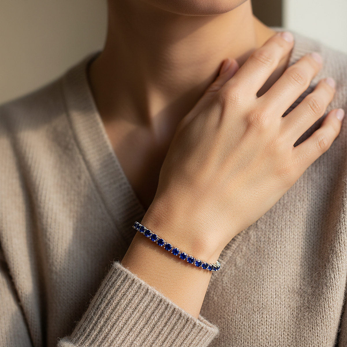 Ondina Sapphire Bracelet