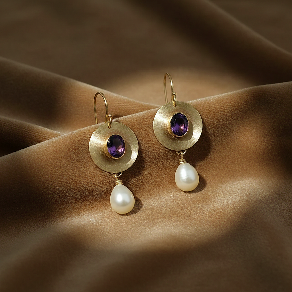 Sabine Pearl Earrings