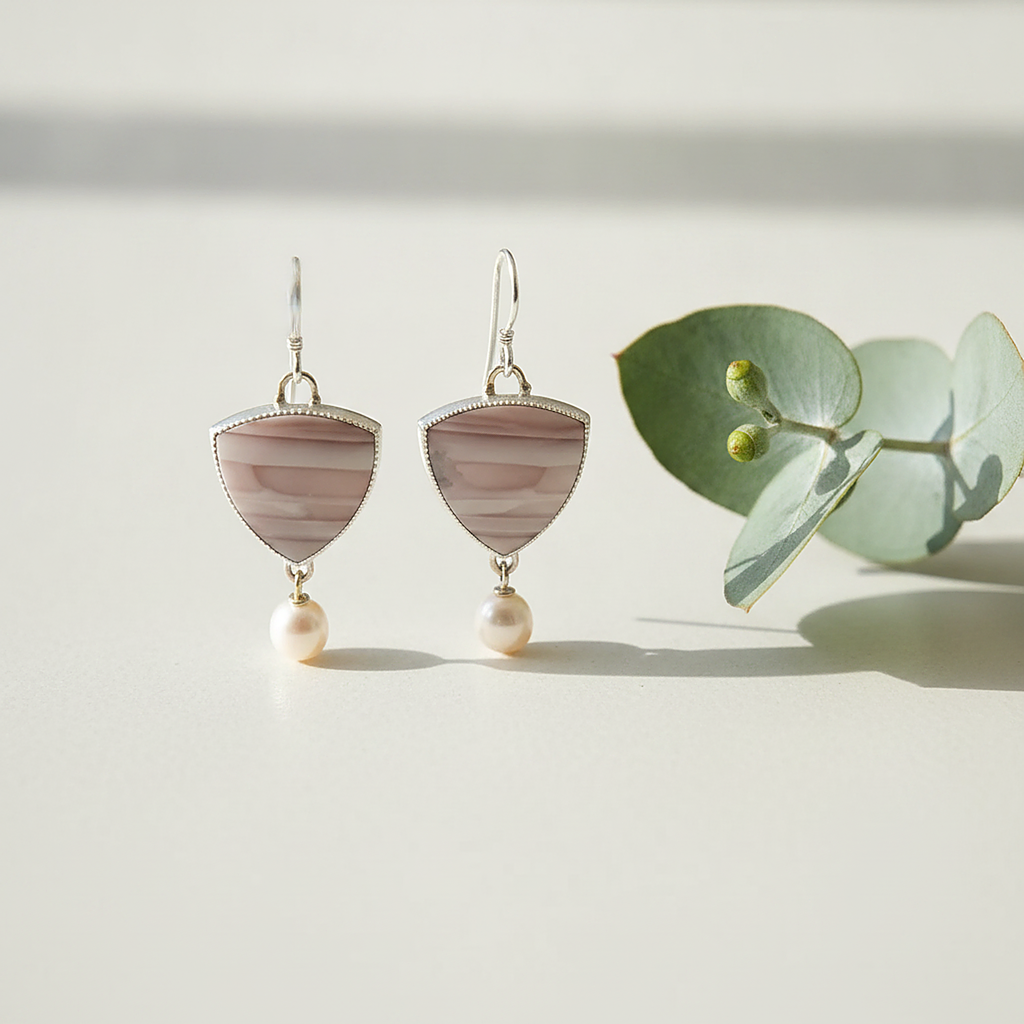 Pendientes de perlas Lucine