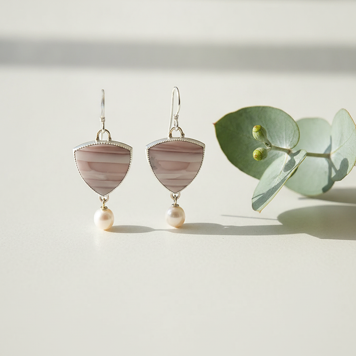 Pendientes de perlas Lucine
