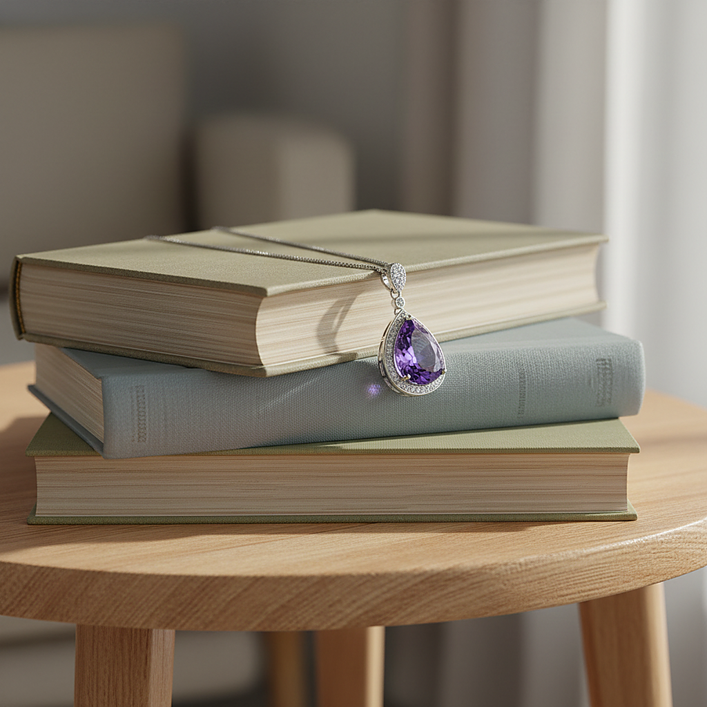 Yvaine Amethyst Necklace