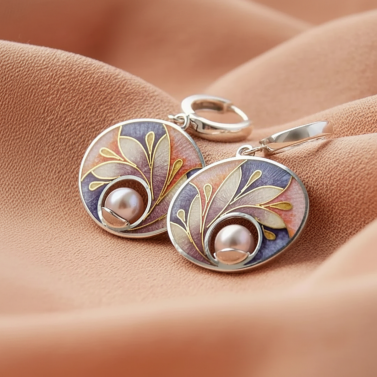 Opaline Pearl Earrings