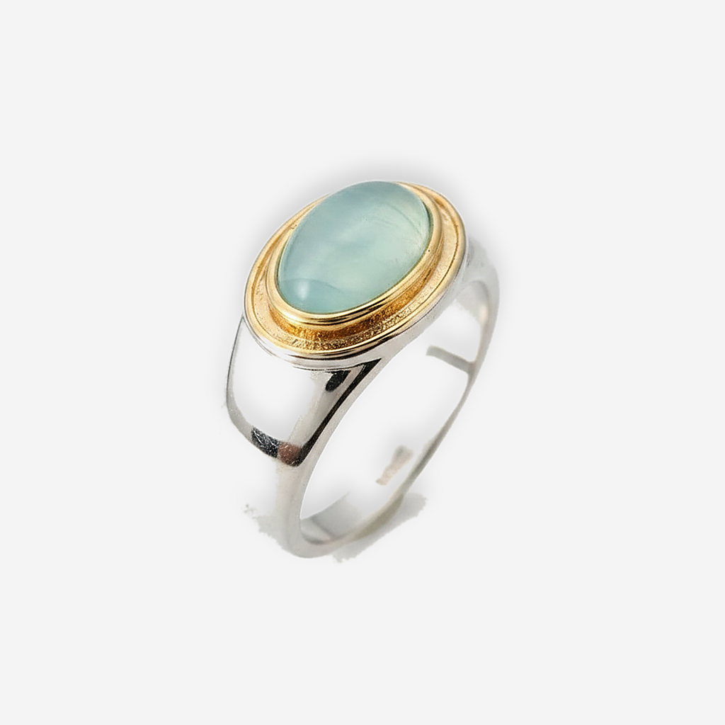 Gabi Green Moonstone Ring