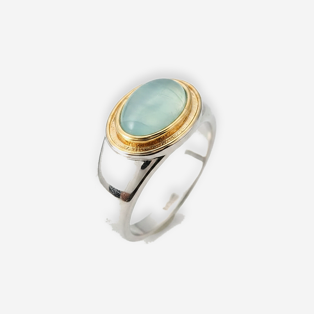Gabi Green Moonstone Ring