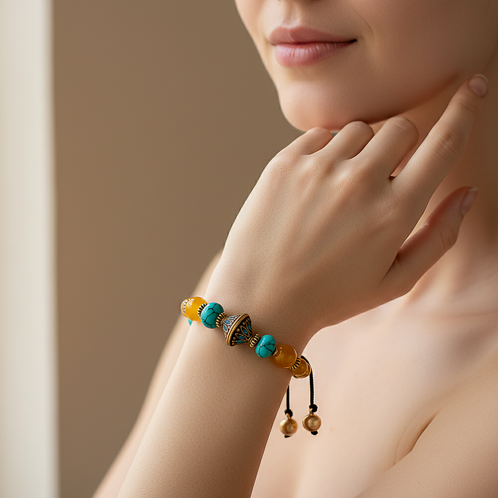 Iliana Turquoise Bracelet