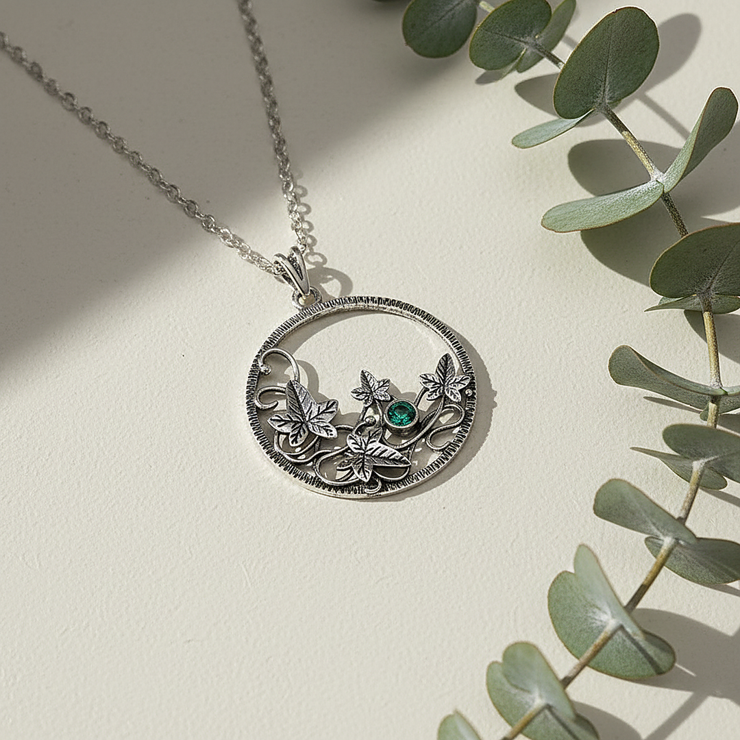 Delphine Emerald Necklace