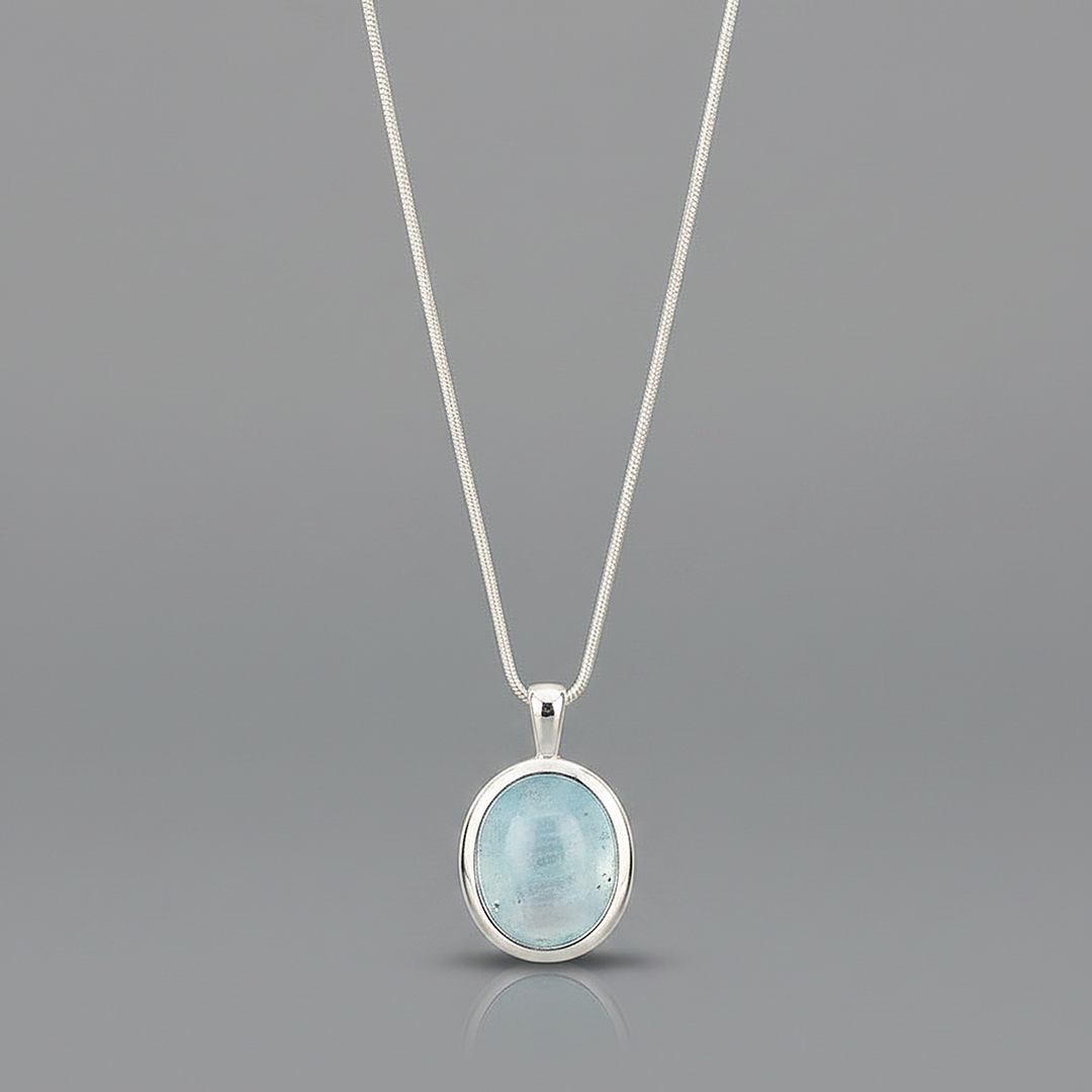 Bela Aquamarine Necklace