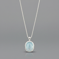 Bela Aquamarine Necklace