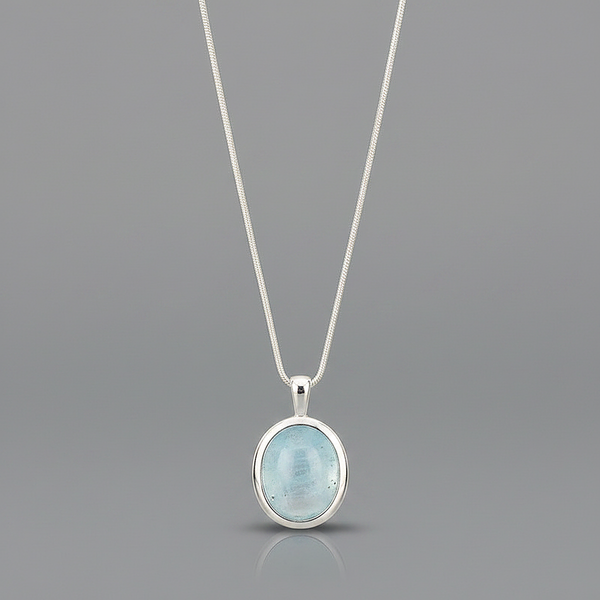 Bela Aquamarine Necklace
