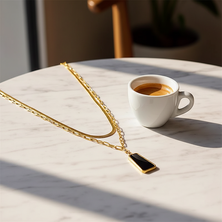 Esme Onyx Necklace