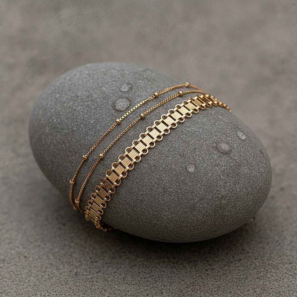 Delphine Gold Bracelet