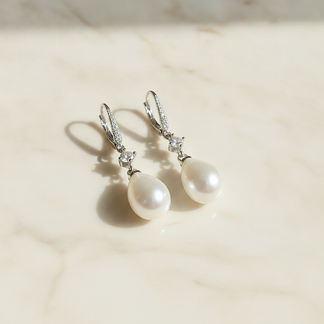 Estelle Pearl Earrings