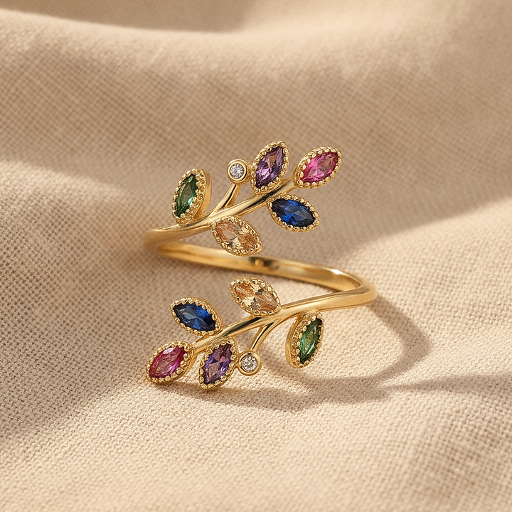 Opaline Gold Ring