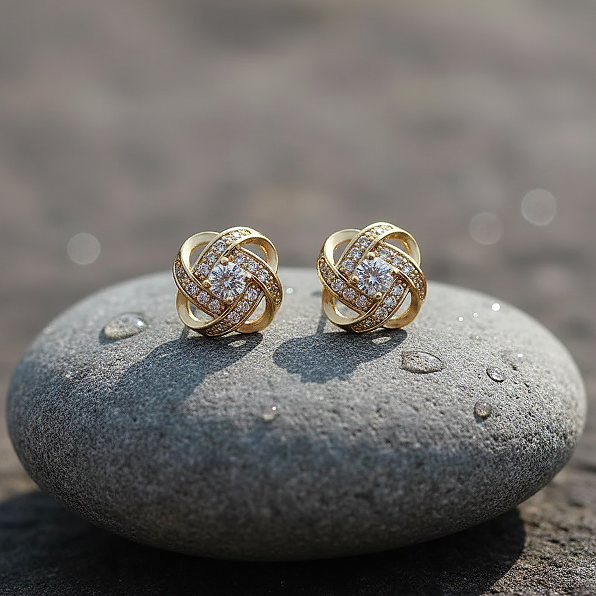 Boucles d’oreilles en cristal Sylvie