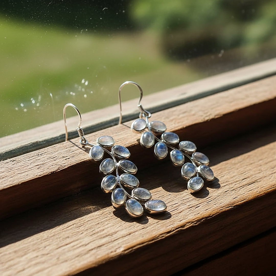 Sylvie Moonstone Earrings