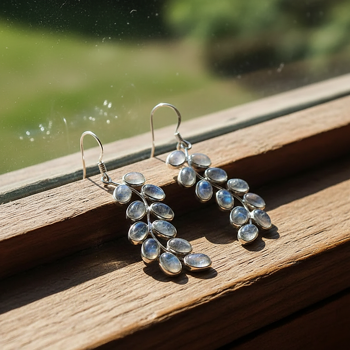 Sylvie Moonstone Earrings