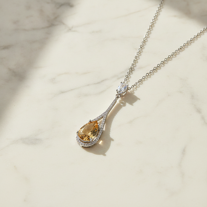 Colette Citrine Necklace