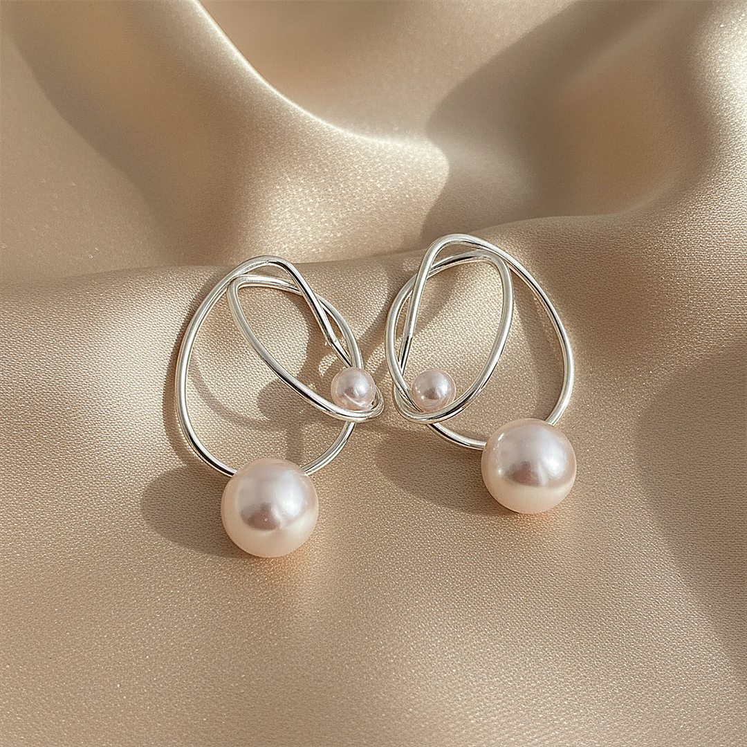Clemence Pearl Earrings