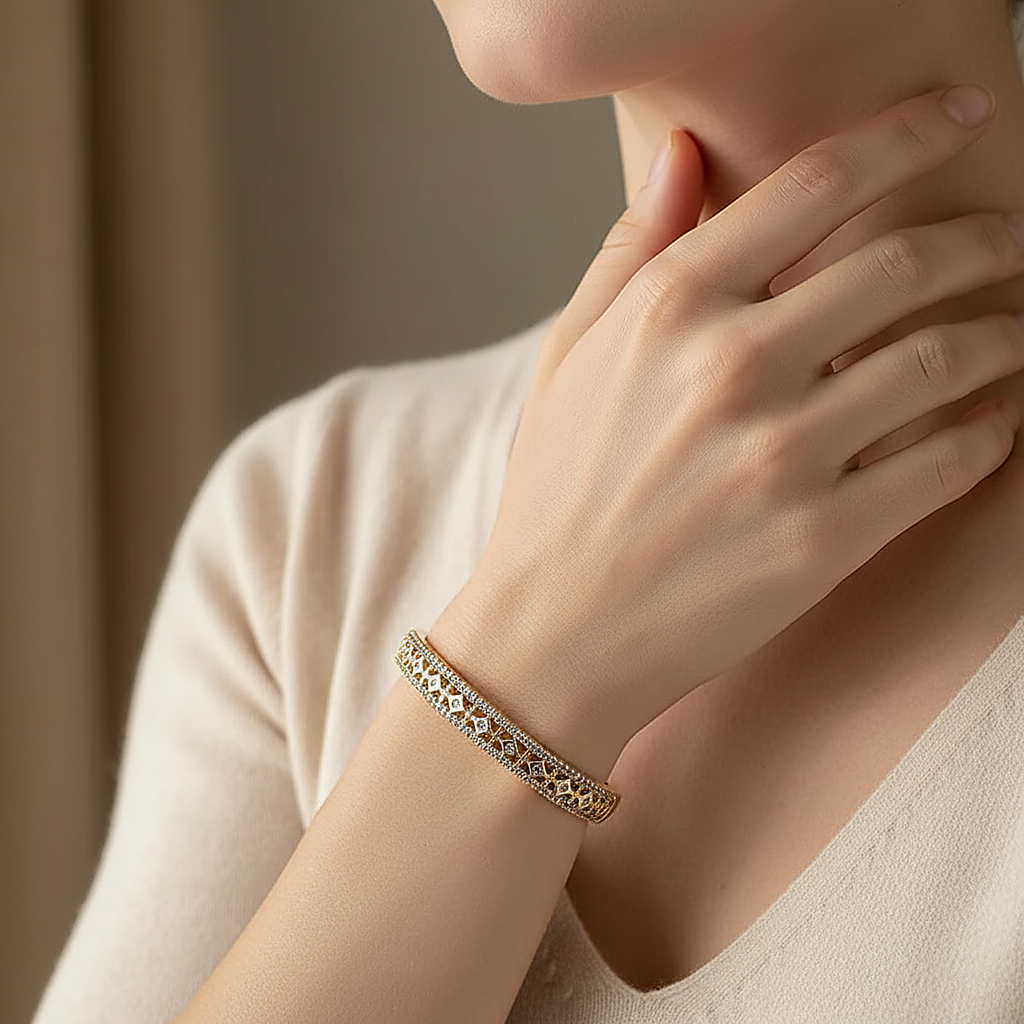 Bracelet doré Aurelie