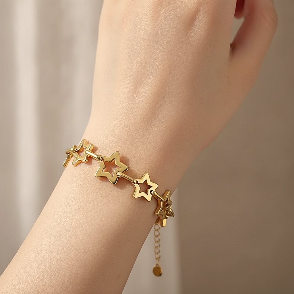 Wisteria Gold Bracelet